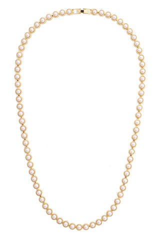 Ivy Pearl Linked Necklace • Ivory