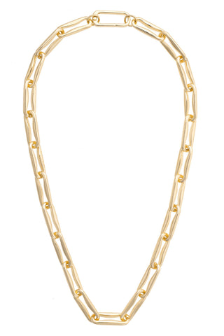 Connor Chunky Link Necklace • Shiny Gold