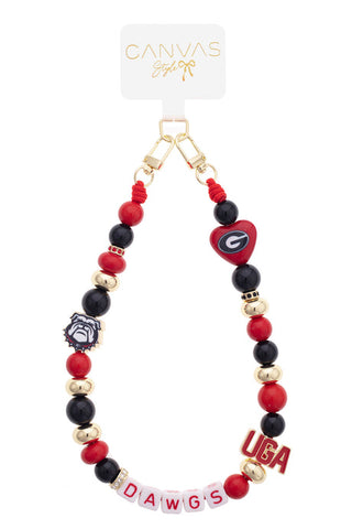 Georgia Bulldogs Cellphone Wristlet