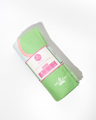 Riviera Giant Beach Towel • Umbrellas