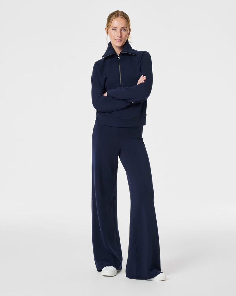 SPANX® AirEssentials Wide Leg Pant • Timeless Navy