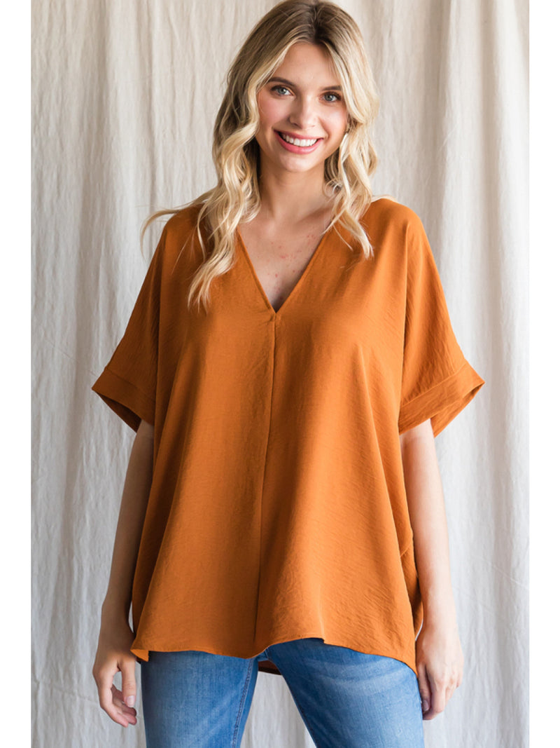 Simple Days Top • Caramel