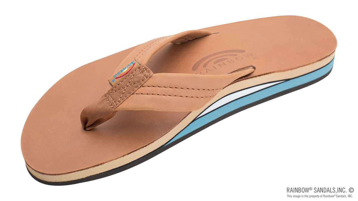 Men's Leather Sandal • Double Layer