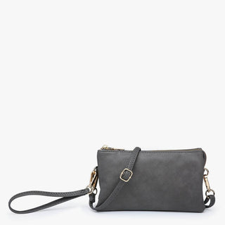 Riley Vegan Crossbody • Charcoal