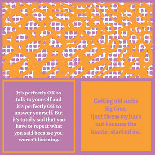 Cocktail Napkin • Threw My Back Out