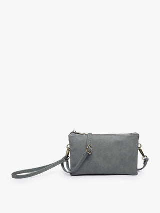 Riley Vegan Crossbody • Earth Grey
