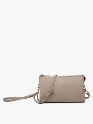 Riley Vegan Crossbody • Fog Grey