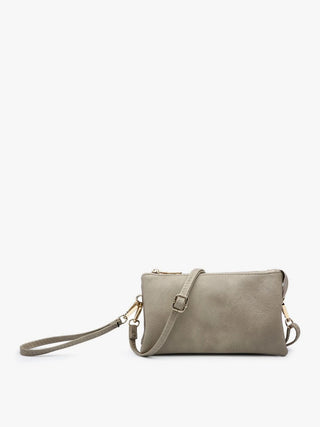 Riley Vegan Crossbody •  Light Khaki