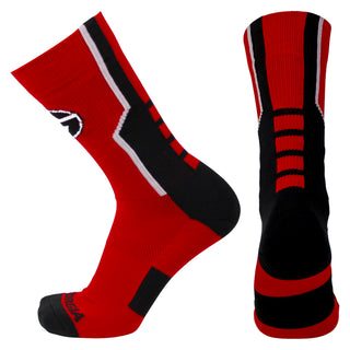 Georgia Bulldogs Red Sports Performance Socks