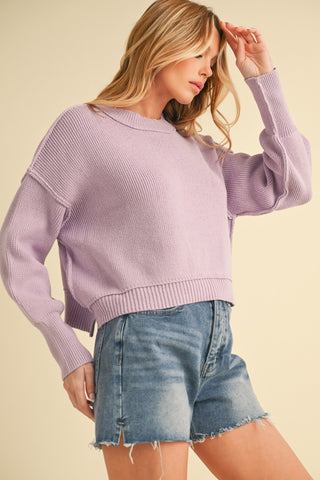 Regina Sweater • Lilac