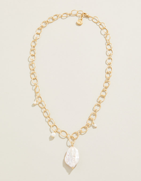 Appoline Necklace 18" Pearl