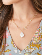 Appoline Necklace 18" Pearl