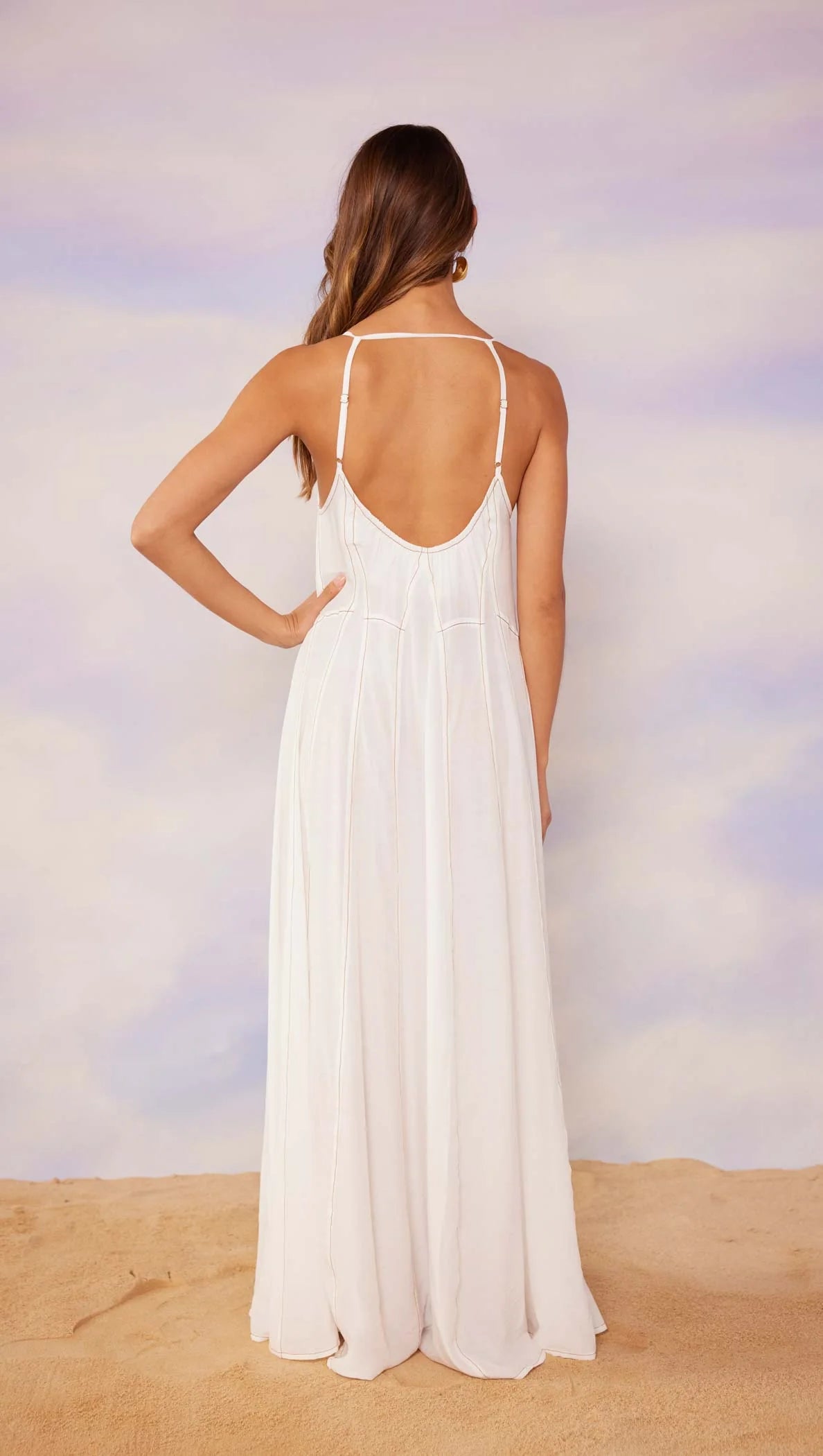 Kenzia Maxi Dress • White