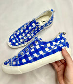 Babalu Sneaker • Blue Gingham