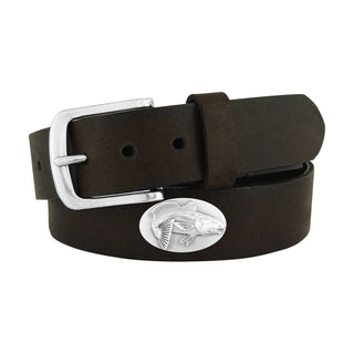 Redfish Men's Leather Concho Belt • Brown