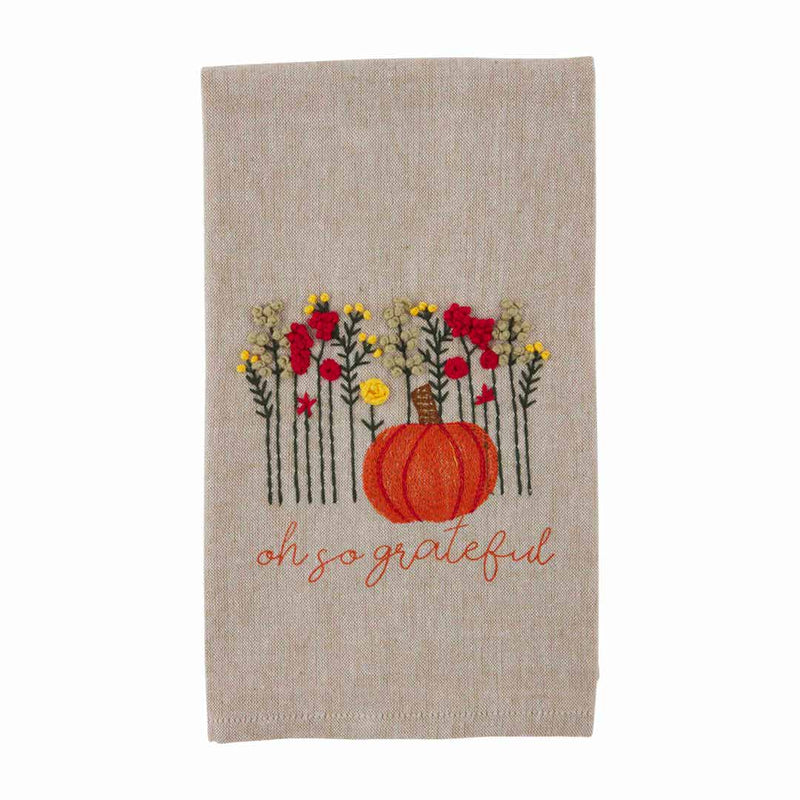French Knot Towel • Grateful