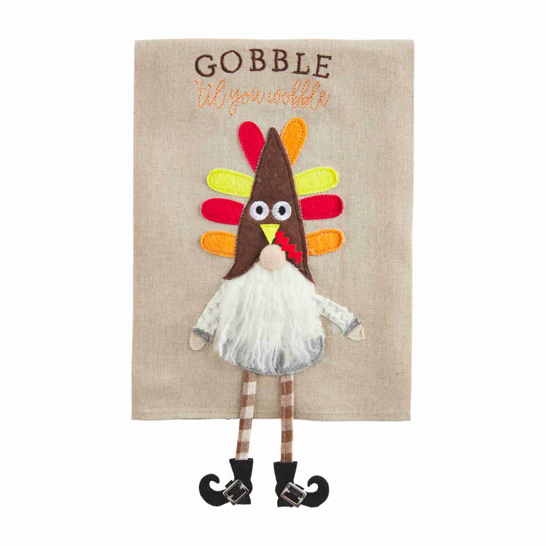 Gnome Thanksgiving Towel • Gobble