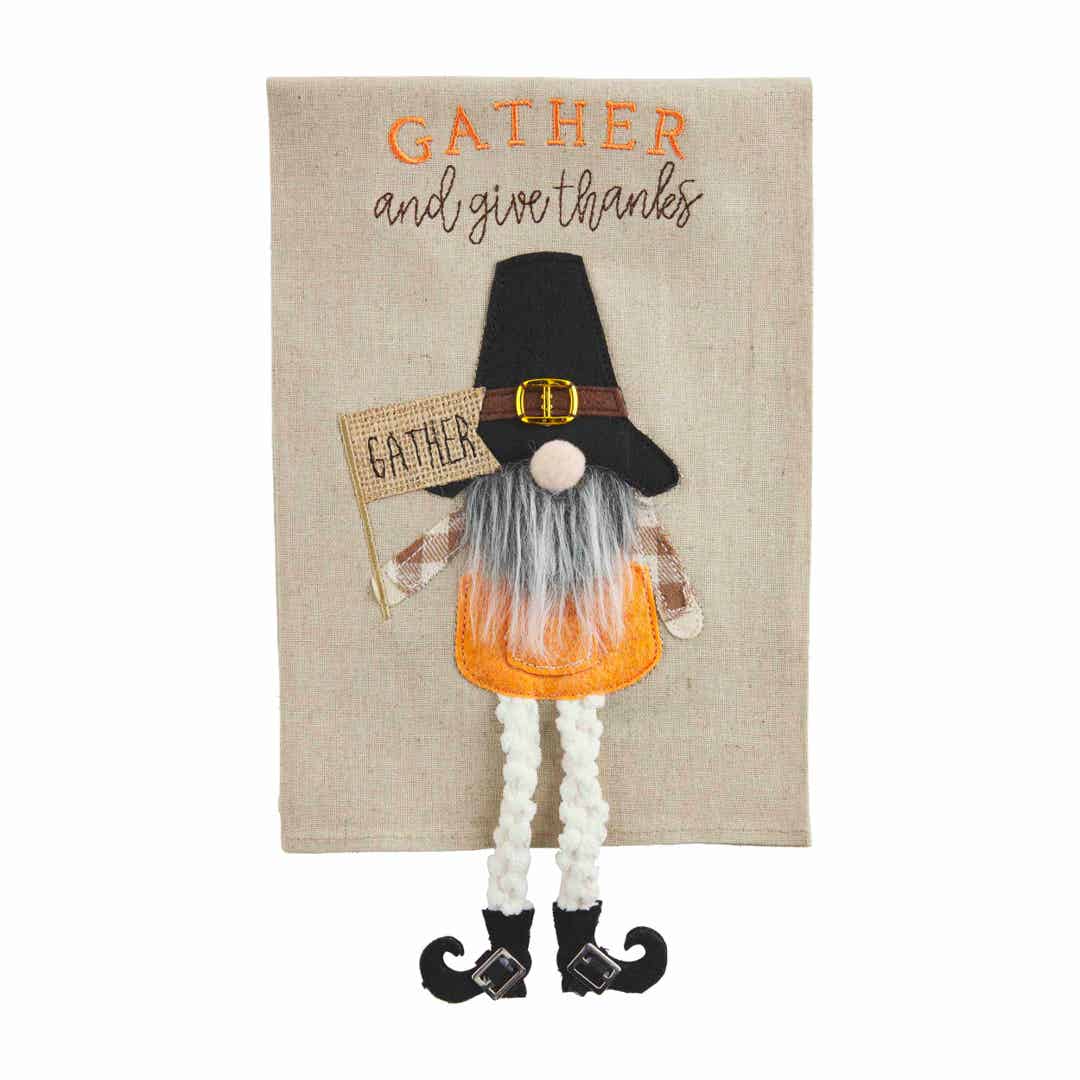 Gnome Thanksgiving Towel • Gather