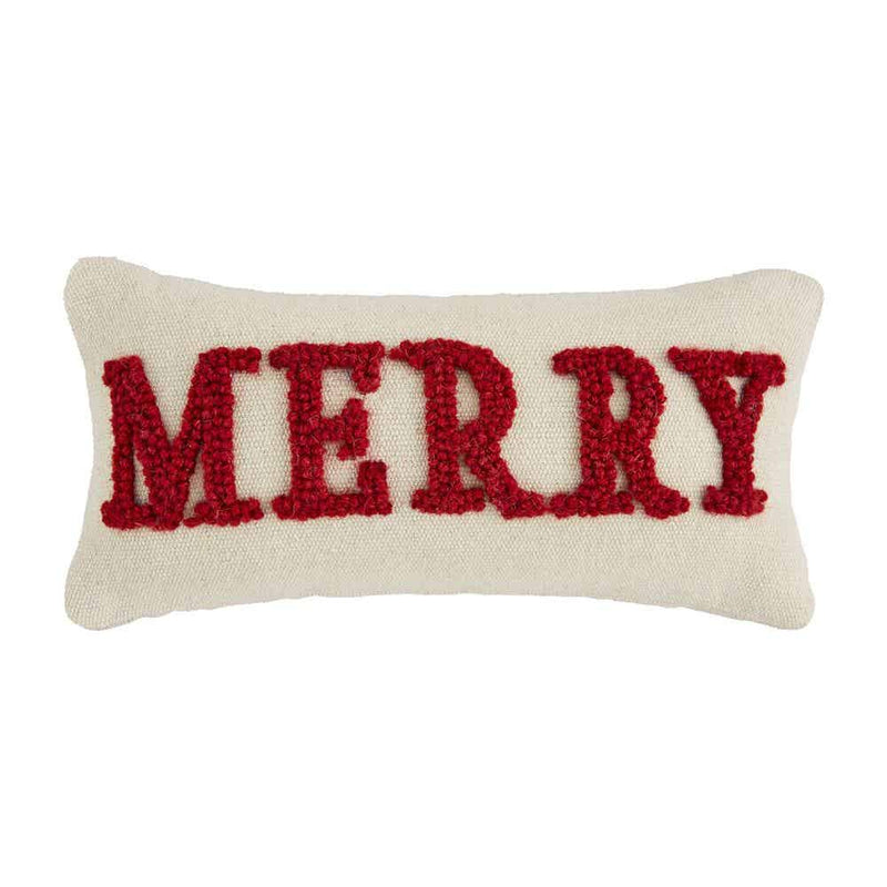 Mini Christmas Pillow • Merry