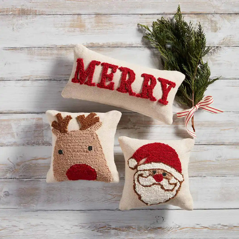 Mini Christmas Pillow • Merry