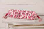 Merry And Bright Bolster Pillow