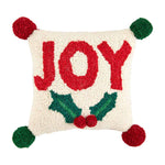 Mini Hooked Pillow • Joy