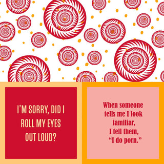 Cocktail Napkin • Roll Your Eyes