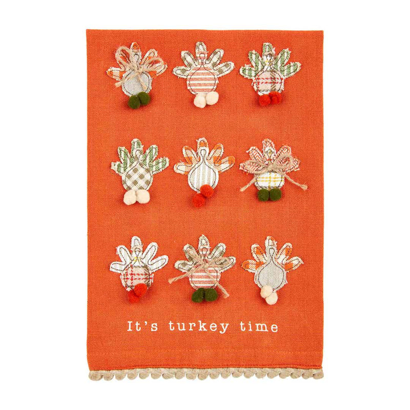 Thanksgiving Hand Towel • Turkey Time