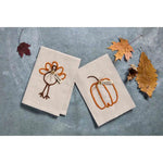 Fall Knotted Hand Towel • Turkey