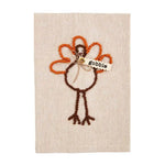 Fall Knotted Hand Towel • Turkey