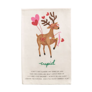 Reindeer Poem Hand Towels