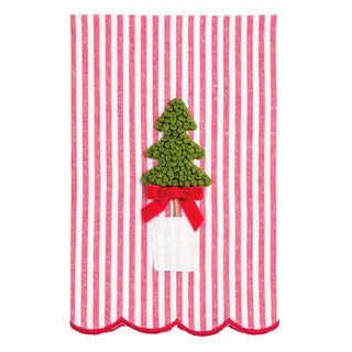 Stripe Tree Topiary Towel