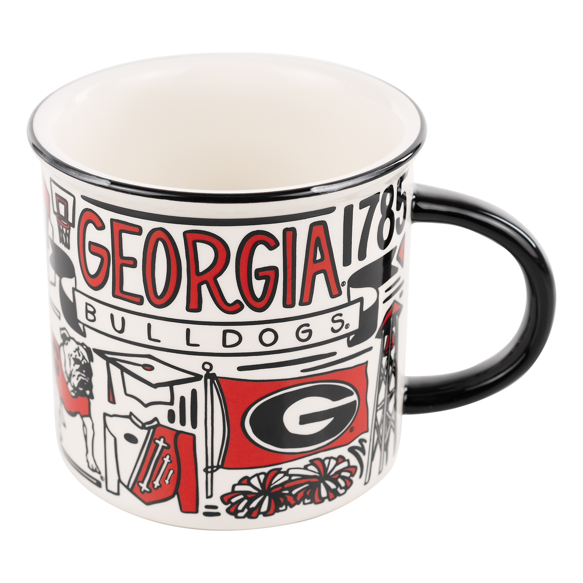 UGA Collage Campfire Mug