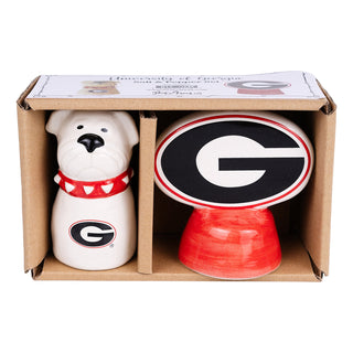 UGA Salt & Pepper Shakers