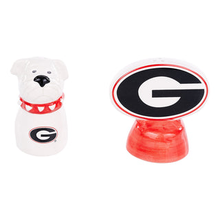 UGA Salt & Pepper Shakers