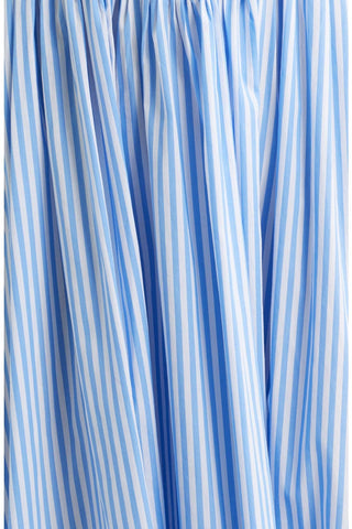 Shayla Striped Midi Dress • Sky Blue