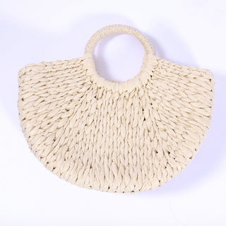 Roxy Half-Circle Bag • Cream
