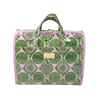 Hanging Toiletry Bag • Tropical Tiles