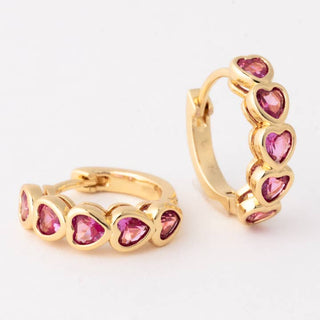 Lucia Earrings • Pink