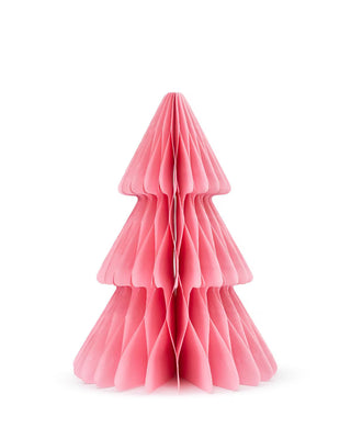 Accordion Paper Tree Pink 10"