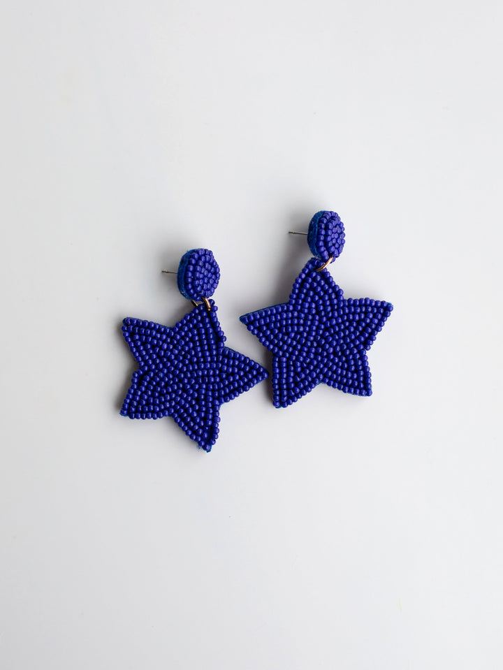 Debbie Earrings • Blue