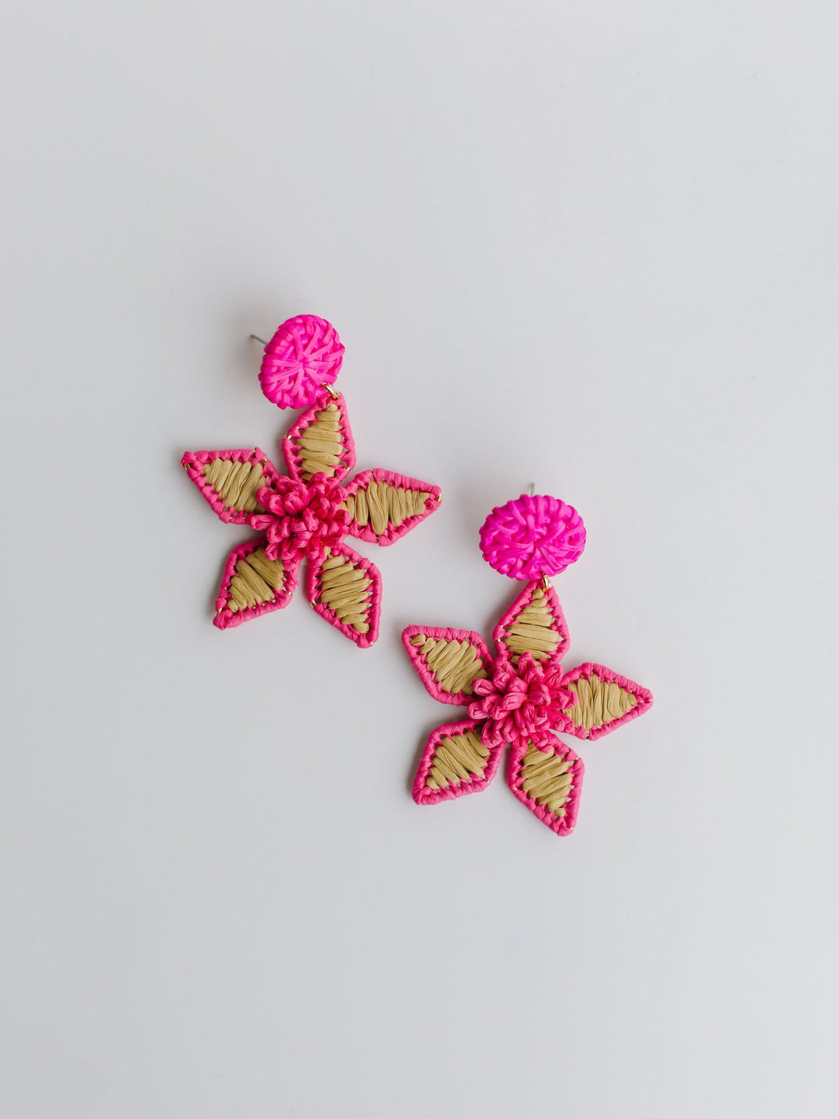 Paige Earrings • Hot Pink