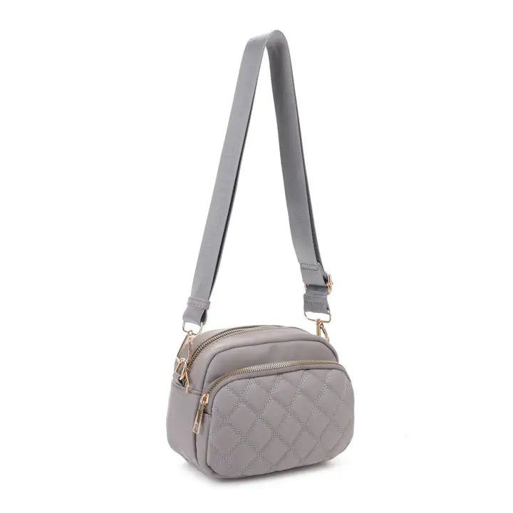 Angela Quilted Crossbody Bag