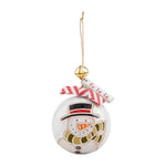 Christmas Stoneware Ornament • Snowman