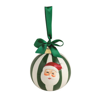 Santa Whimsy Ball Ornament