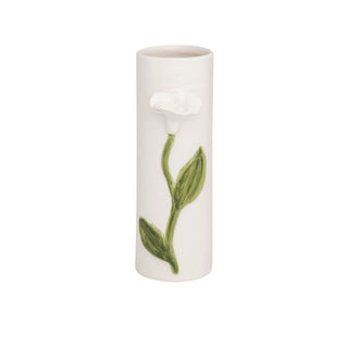 White Stem Flower Bud Vase