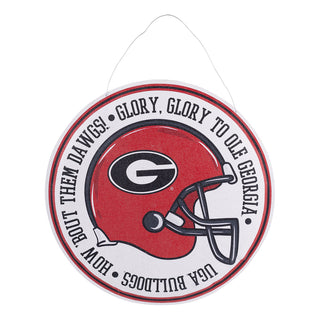 Georgia Wreath & Helmet Burlee
