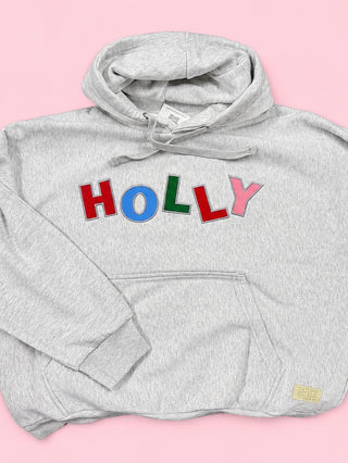 Holly Jolly Flannigan Belvedere Oversized Hoodie • Ash