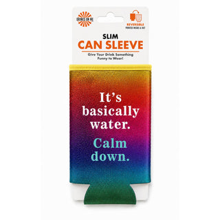 Slim Can Sleeve • Calm Down Metallic