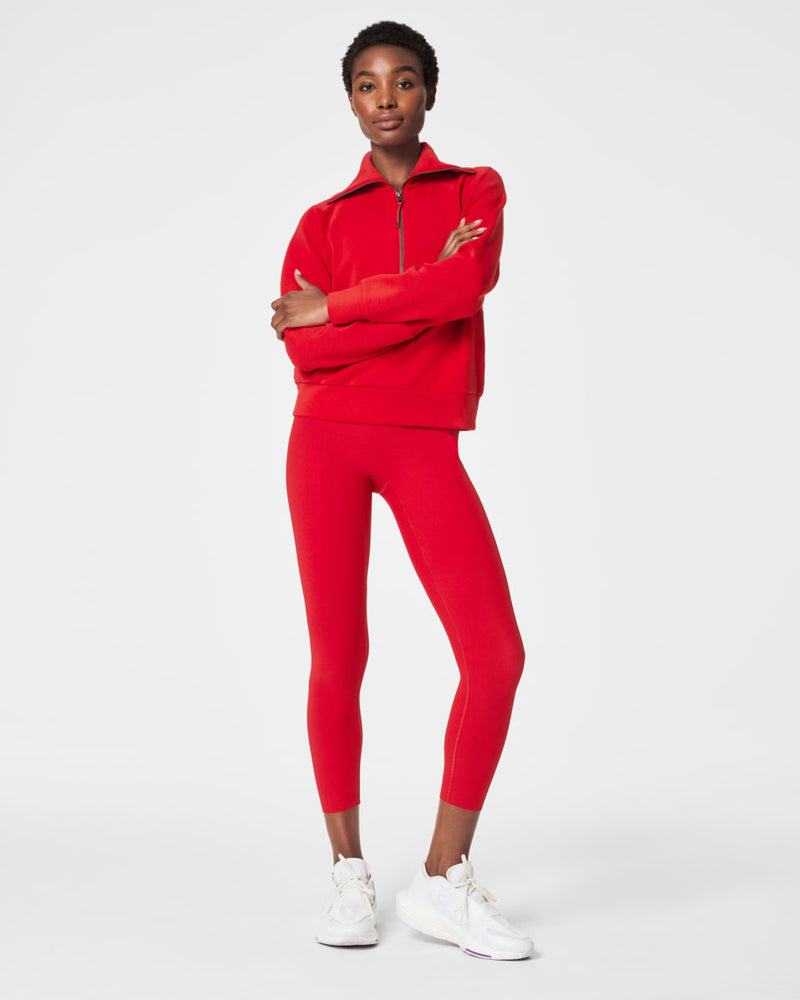 AirEssentials Half Zip • Spanx Red